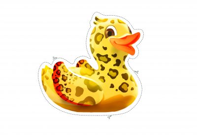 Leopard Ducky